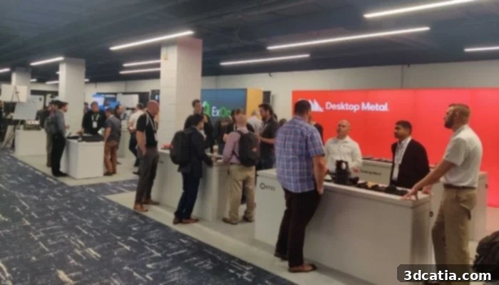 AMUG 2022 Attendees at Booths