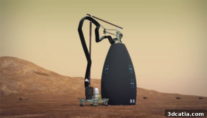 AI Spacefactory MARSHA 3D printed space habitat concept