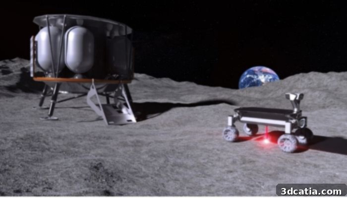3D printing space regolith with laser by LZH Moonrise project