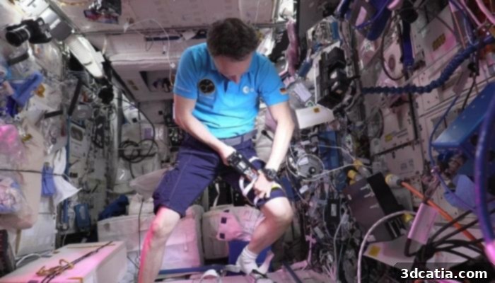 3D printed bio-adhesive plasters tested on ISS