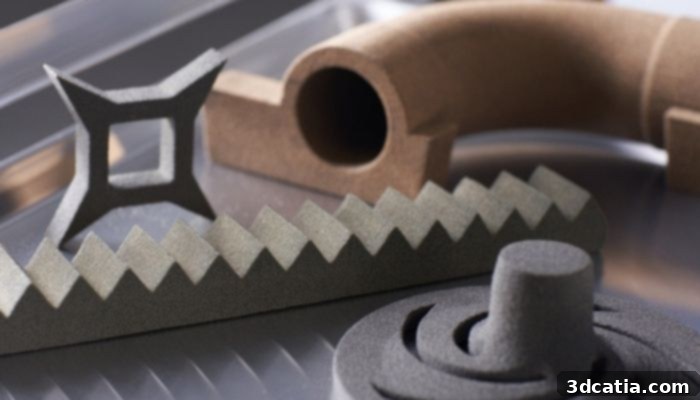 High-quality sand part printed with ExOne S-Max Flex