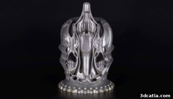 3D Printed Aerospike Rocket Engine by EOS and Hyperganic