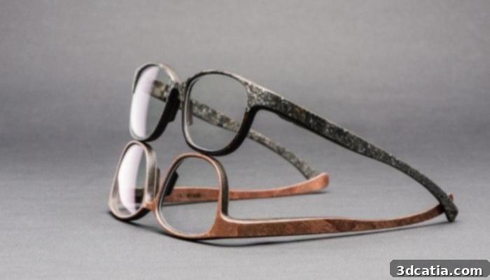 Rolf Spectacles 3D Printed Castor Bean Glasses