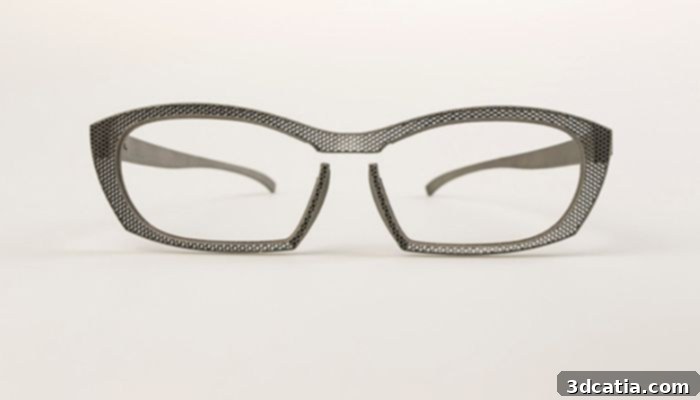 Hoet Couture 3D Printed Titanium Glasses