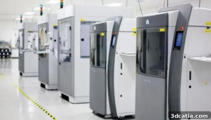 3D Systems logo and facility