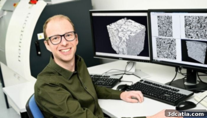 Nicky Jonkers working on personalized food production using 3D printing