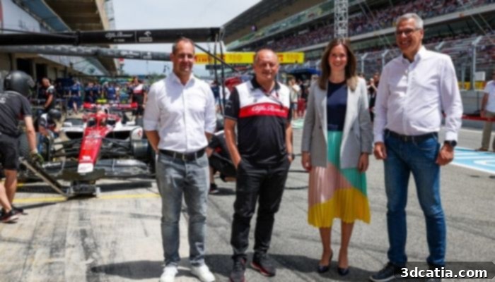 EOS and Sauber Technologies partnership members