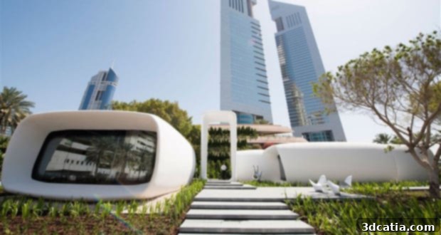 3D Printed Office Building in Dubai