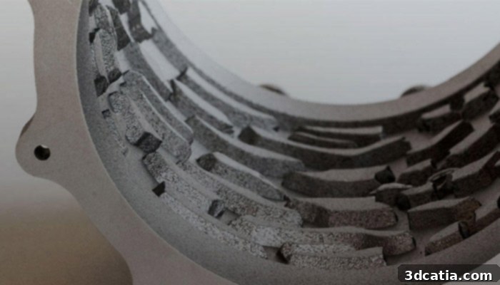Metal 3D printing allows for varying part sizes