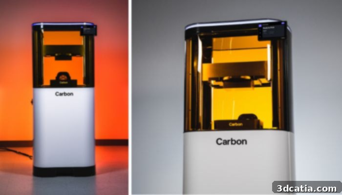 Carbon’s new, more sustainable materials can be used in their machines