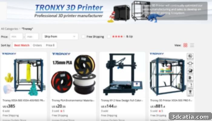 Alibaba AliExpress 3D Printer