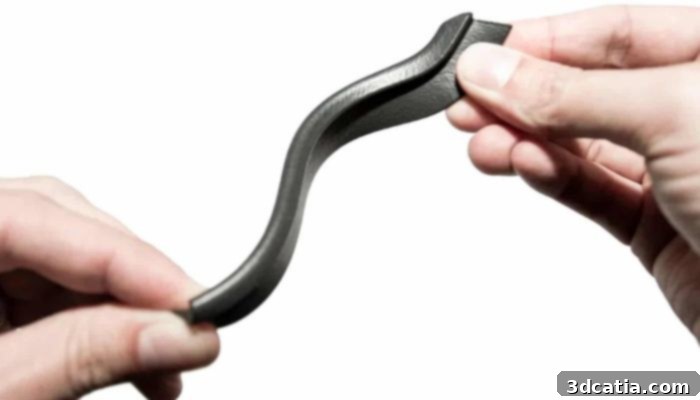Vapor smoothed 3D printed automotive part