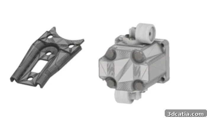 Autodesk Inventor Mesh Example for 3D Printing