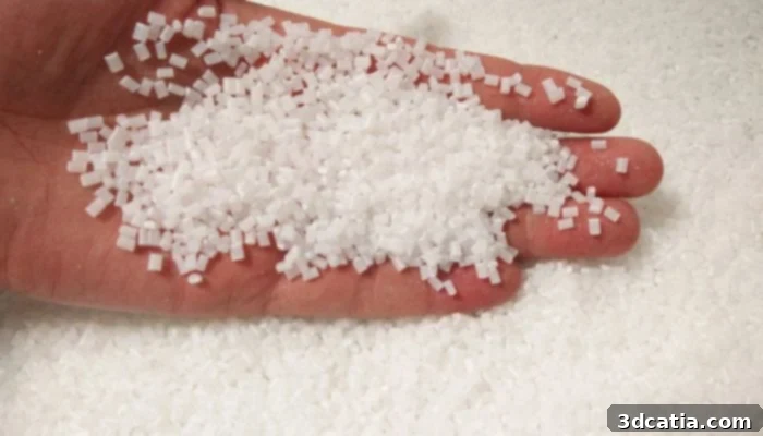 ABS in granular form