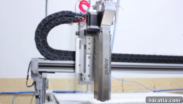 Dyze Design Pulsar high-speed pellet extruder