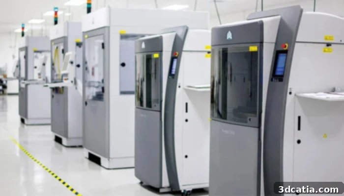 3D Systems logo and equipment