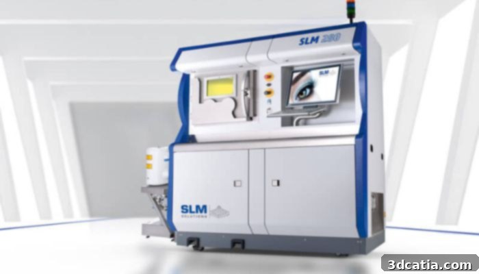 SLM Solutions metal 3D printer