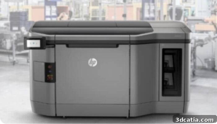 HP Multi Jet Fusion 3D printer