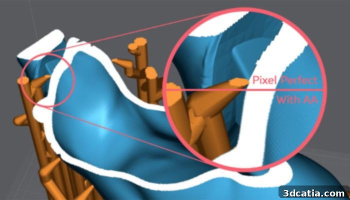 Lychee Slicer Pixel Perfect Feature