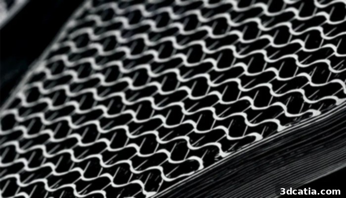 3D Printed Lattice Structure for Enhanced Air Circulation