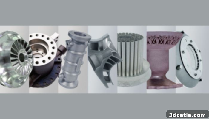 core parts made with Velo3D metal AM