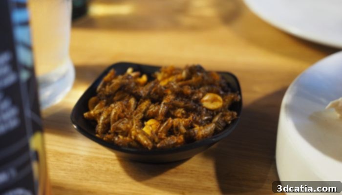 In many cultures worldwide, the consumption of insects is a traditional and common practice, highlighting their potential as a global protein source