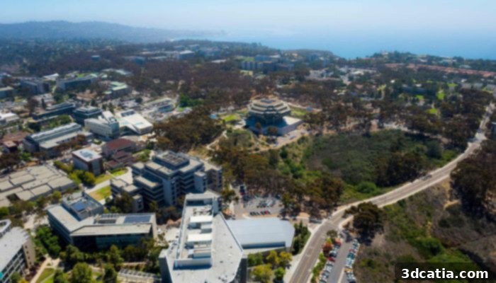 UC San Diego School of Global Policy and Strategy building, emphasizing the academic rigor behind the research.