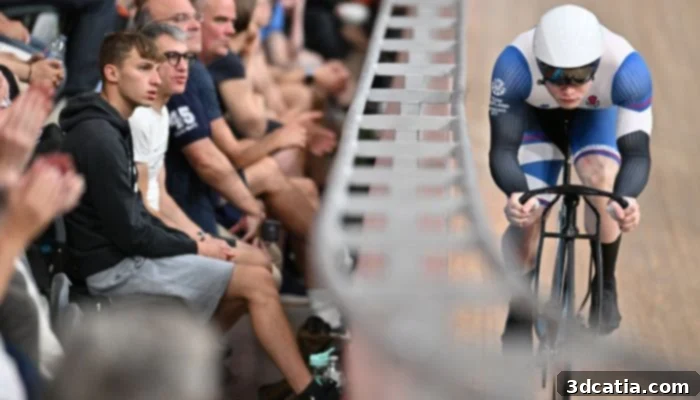 Scotland's Jack Carlin during qualifiers at the Commonwealth Games
