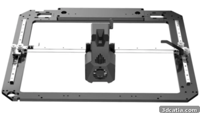 Flashforge Guider 3 features a CoreXY system for high-speed 3D printing.