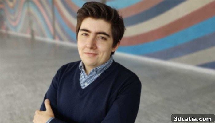 Gabriel Liguori, founder and CEO of TissueLabs, a leading innovator in bioprinting technology, pictured in a professional setting.