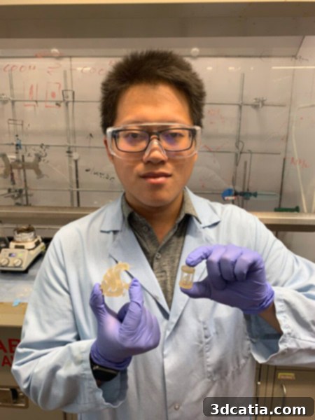 Researchers at Washington State University have successfully developed a 3D printing resin from PLA waste
