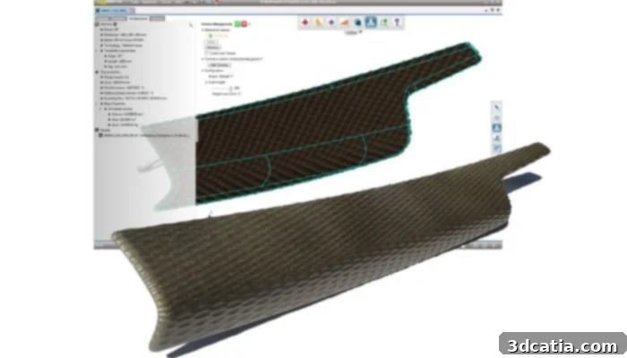 3D part showcasing various textures chosen using CoreTechnologie's 4D_Additive software.