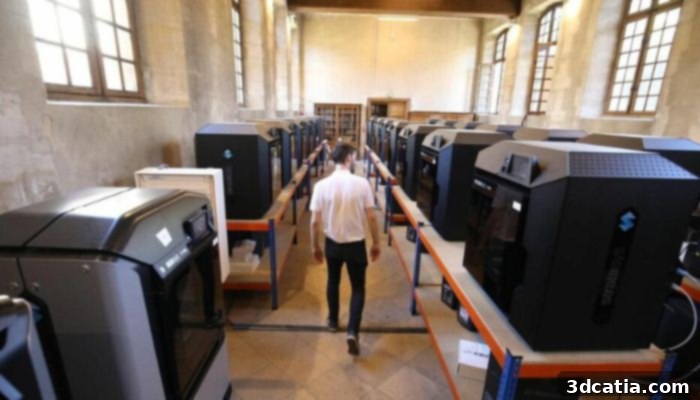 AP-HP installed 60 3D printers during Covid-19 first wave