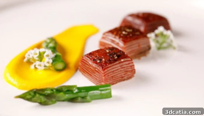 Omakase Beef Morsels served on a plate