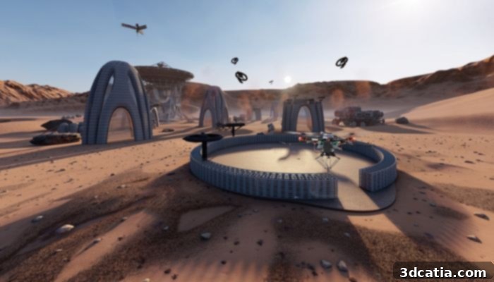 Drones could be used for construction in space