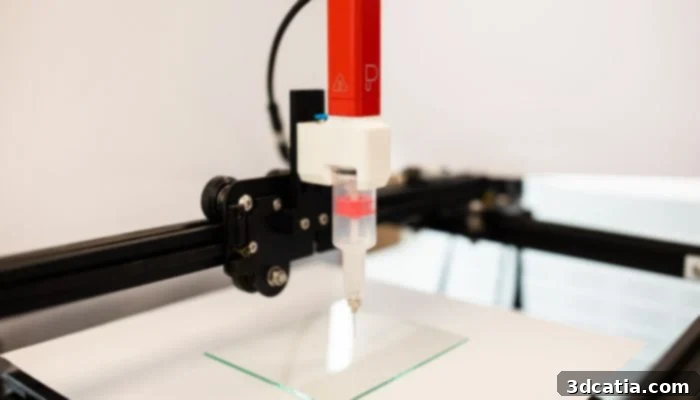 Puredyne printhead in use for bioprinting