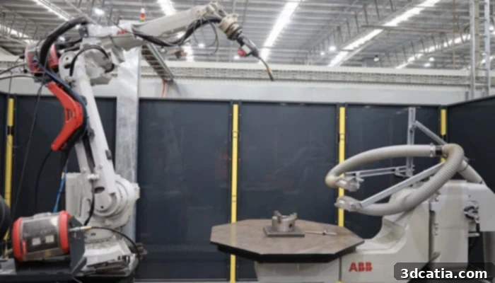 AML3D Acermy printer for aerospace 3D printing