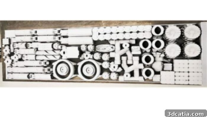 Examples of parts made with XJet's NanoParticle Jetting technology