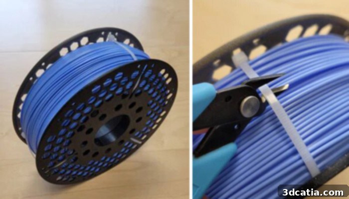 Refilling 3D Printer with MasterSpool