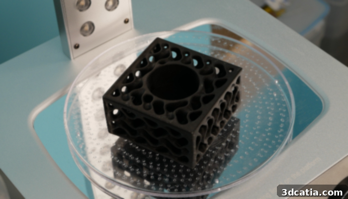 Variety of detailed parts from Nexa3D XiP