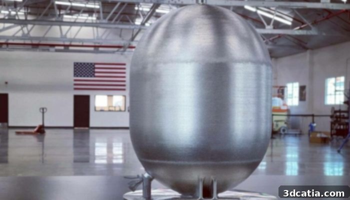 Velo3D technologies used for parts in aerospace, including a propellant tank from Launcher