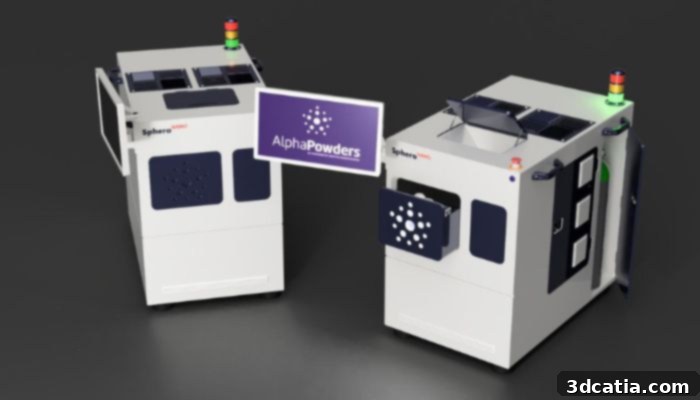 Alpha Powders SpheroNANO technology for enhanced polymer powders for SLS 3D printing