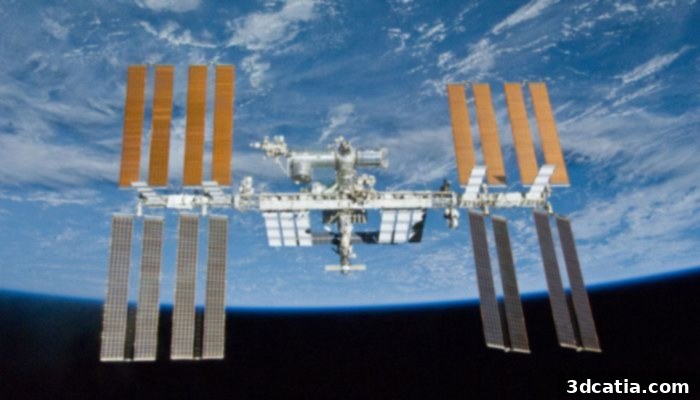 The International Space Station now hosts the satellite.