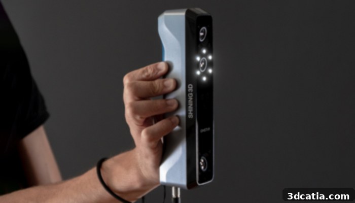 Einstar, the new 3D scanner from SHINING 3D.