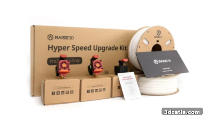 Raise3D's Hyper Speed upgrade kit
