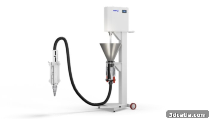 The CSF Concrete HD printer, a 3D solution from WASP for sustainable construction