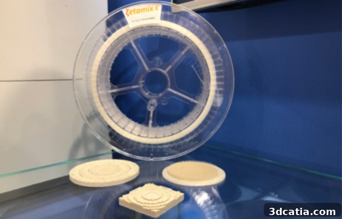 Nanoe Zetamix Epsilon filaments for electronics