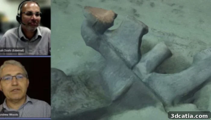 Naval shipwreck HMAS Sydney and HSK Kormoran recreated with 3D printing and photogrammetry