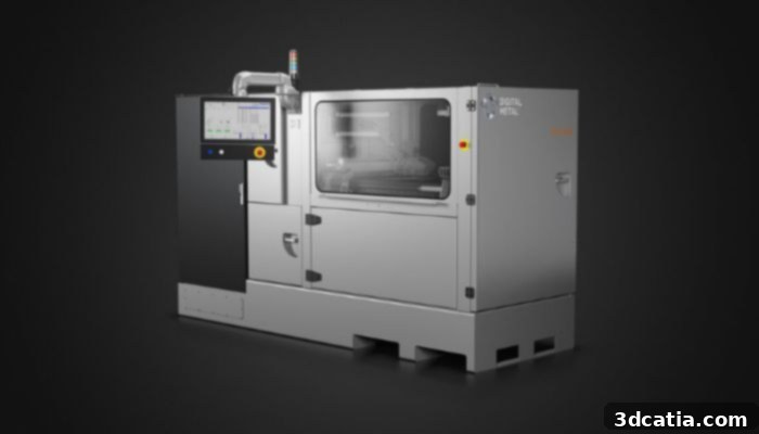 Elite Binder Jetting Solutions 3 Digital Metal DM P2500 Binder Jetting Machine