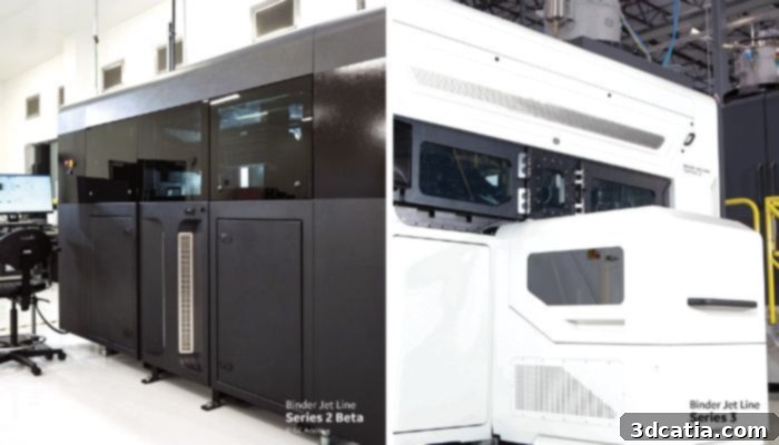 Elite Binder Jetting Solutions 6 GE Additive Binder Jet Line Series 3